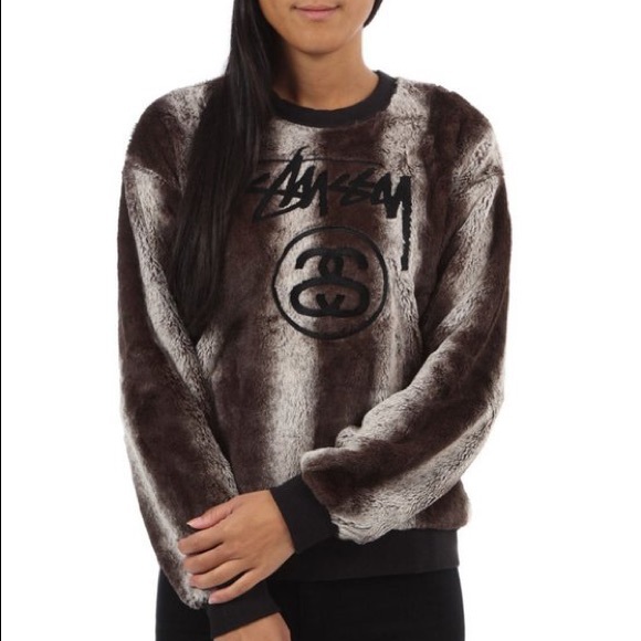 Vintage Fuzzy Stussy jumper - Picture 3 of 3